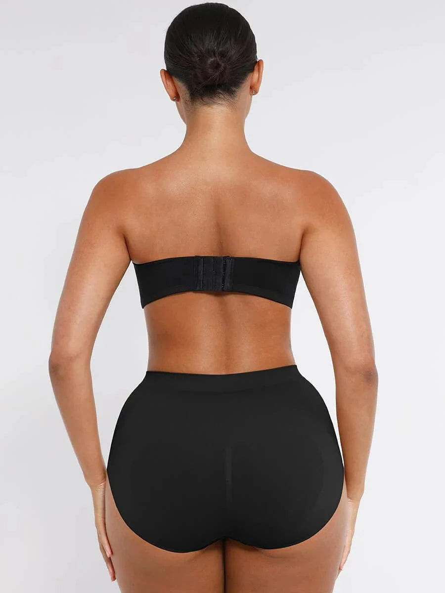 Push-Up Underwire Strapless Bra