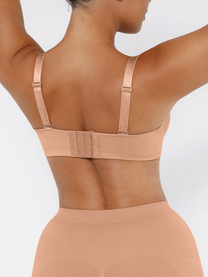 Push-Up Underwire Strapless Bra