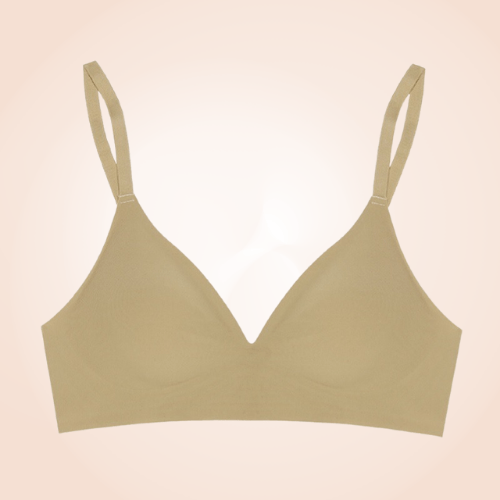 Non-Wired Comfy Thin Cup High Support Silhouette Bra