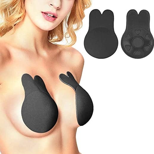 Women Strapless Stick On Invisible Backless Bra