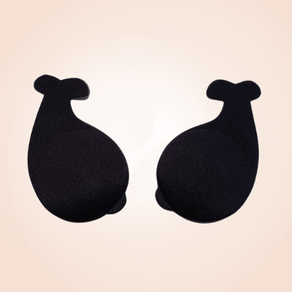 Dolphin Shaped Self Adhesive Stick On Seamless Bra