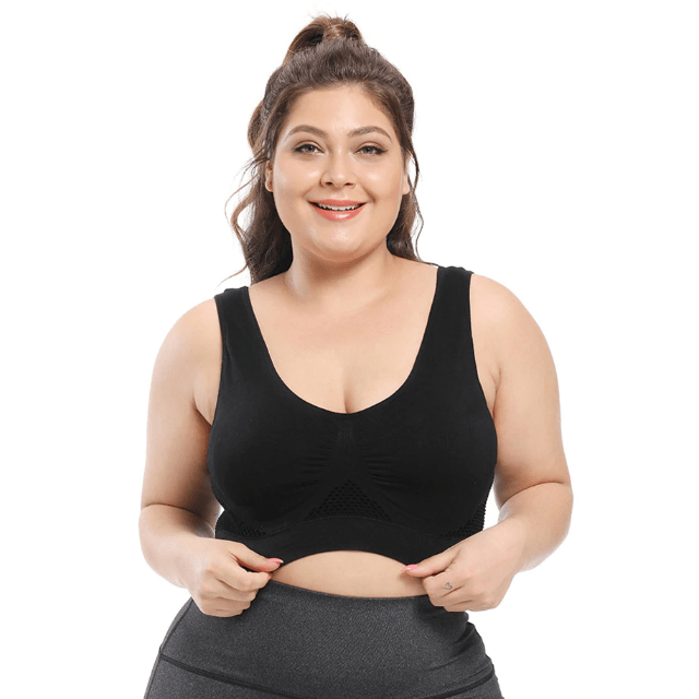 Women Comfort Seamless Support Sport Air Permeable Bra