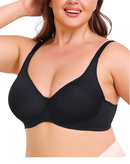 Plus Size Non Wired Pushup High Support Bra