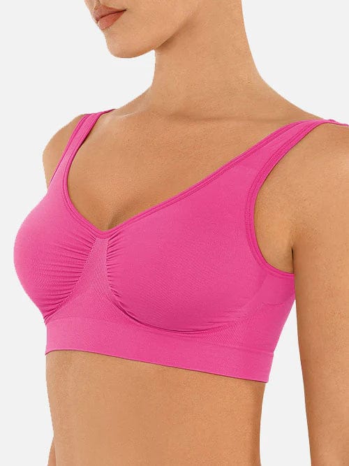Women's Comfortable Non Wired Sleep Lounge Bra With Wide Straps
