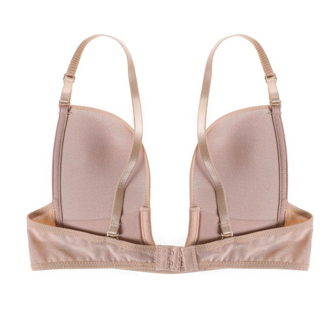 Low Back Invisible Deep Plunge Bra