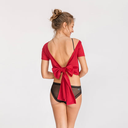 Low Back Invisible Wireless Lifting Push Up Bra