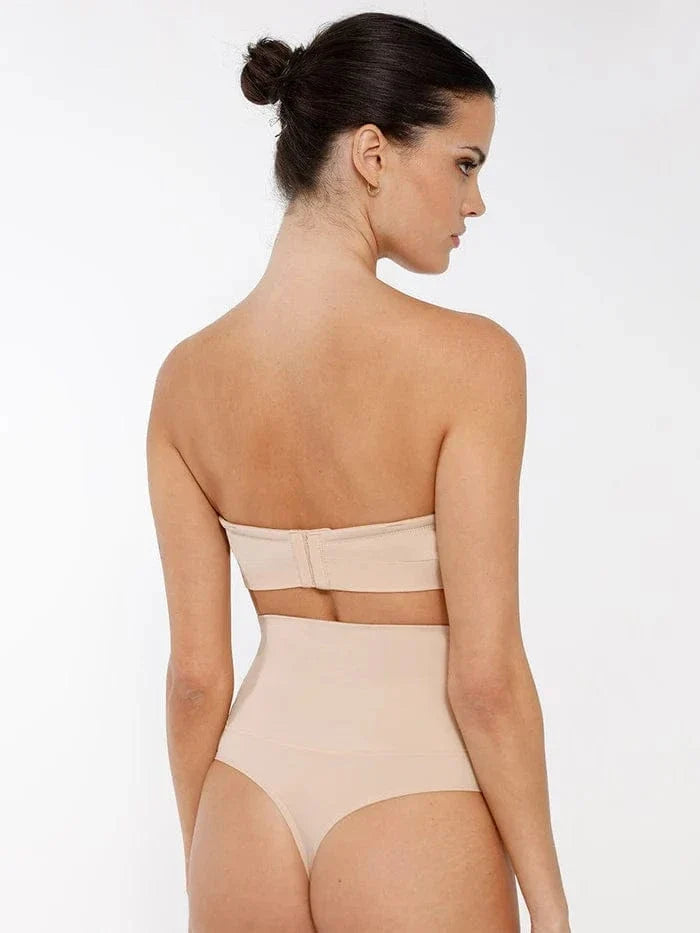 Seamless Bandeau Strapless Brassiere Non Wired push up Bra with Removable Pads