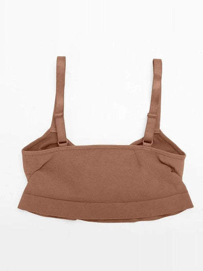 Seamless Non Wired Pushup High Support Bra With Adjustable Straps