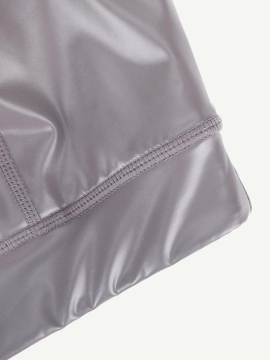 Silver Film Shaping Sauna Sports Bra with Removable Cups