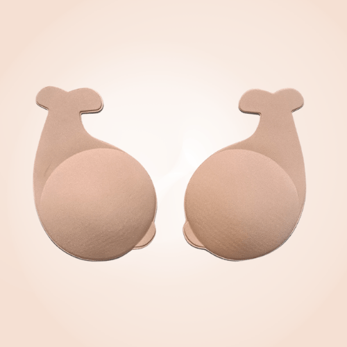 Dolphin Shaped Self Adhesive Stick On Seamless Bra
