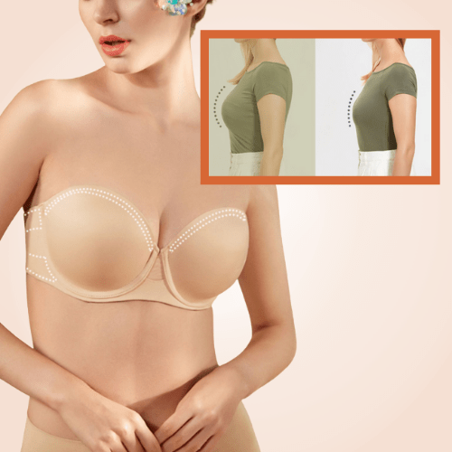 Ultra-thin Multi Way Strapless Seamless Support Bra