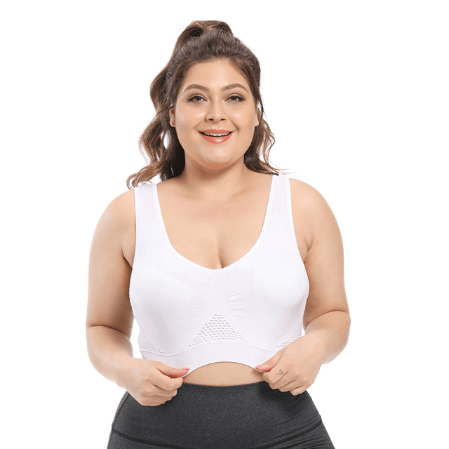 Women Comfort Seamless Support Sport Air Permeable Bra