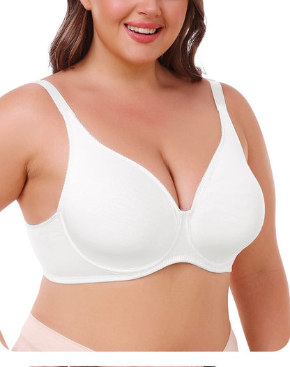 Plus Size Non Wired Pushup High Support Bra