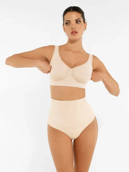 Women's Comfortable Non Wired Sleep Lounge Bra With Wide Straps
