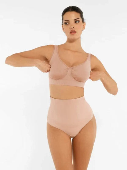 Women's Comfortable Non Wired Sleep Lounge Bra With Wide Straps