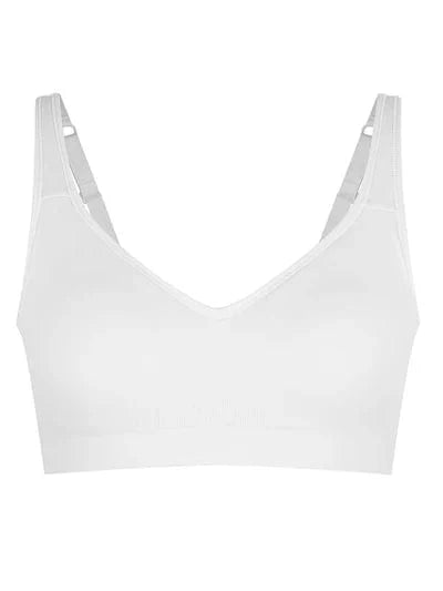 Comfortable Non Wired Push Up Bra with Wide Straps for Seamless Bust Support