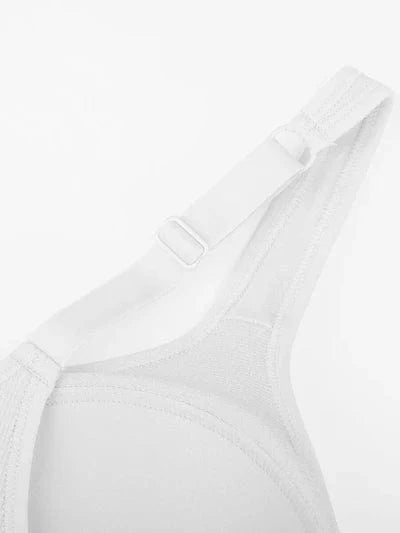 Comfortable Non Wired Push Up Bra with Wide Straps for Seamless Bust Support