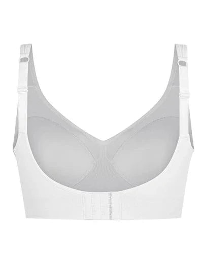 Comfortable Non Wired Push Up Bra with Wide Straps for Seamless Bust Support