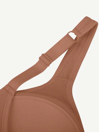 Comfortable Non Wired Push Up Bra with Wide Straps for Seamless Bust Support