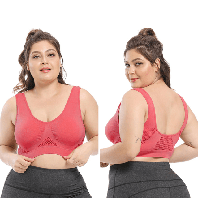 Women Comfort Seamless Support Sport Air Permeable Bra