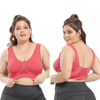 Women Comfort Seamless Support Sport Air Permeable Bra