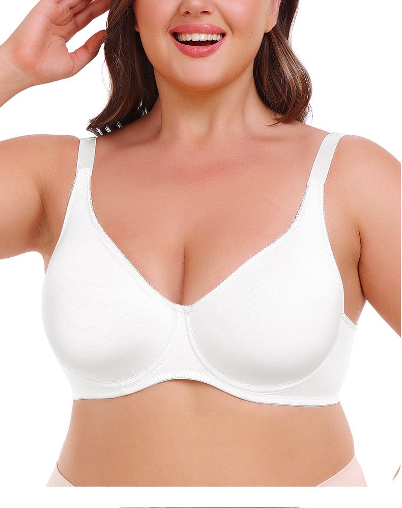 Plus Size Non Wired Pushup High Support Bra