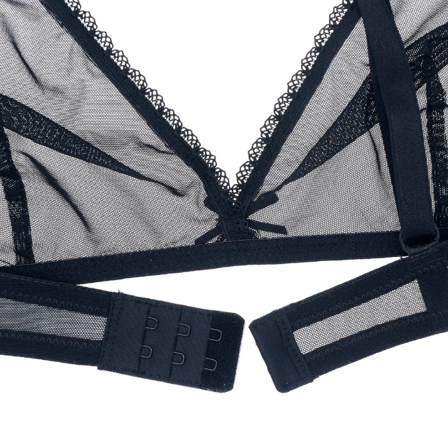 Women Ultra Thin Lace Transparent Bra