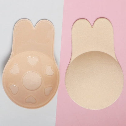 Women Strapless Stick On Invisible Backless Bra