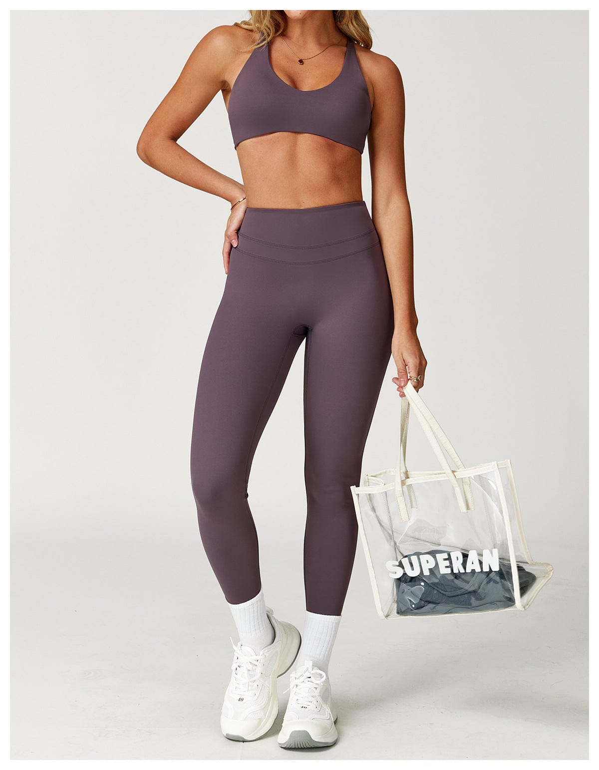 Women Support Sports Yoga Bra with Adjustable Cross Shoulder Straps