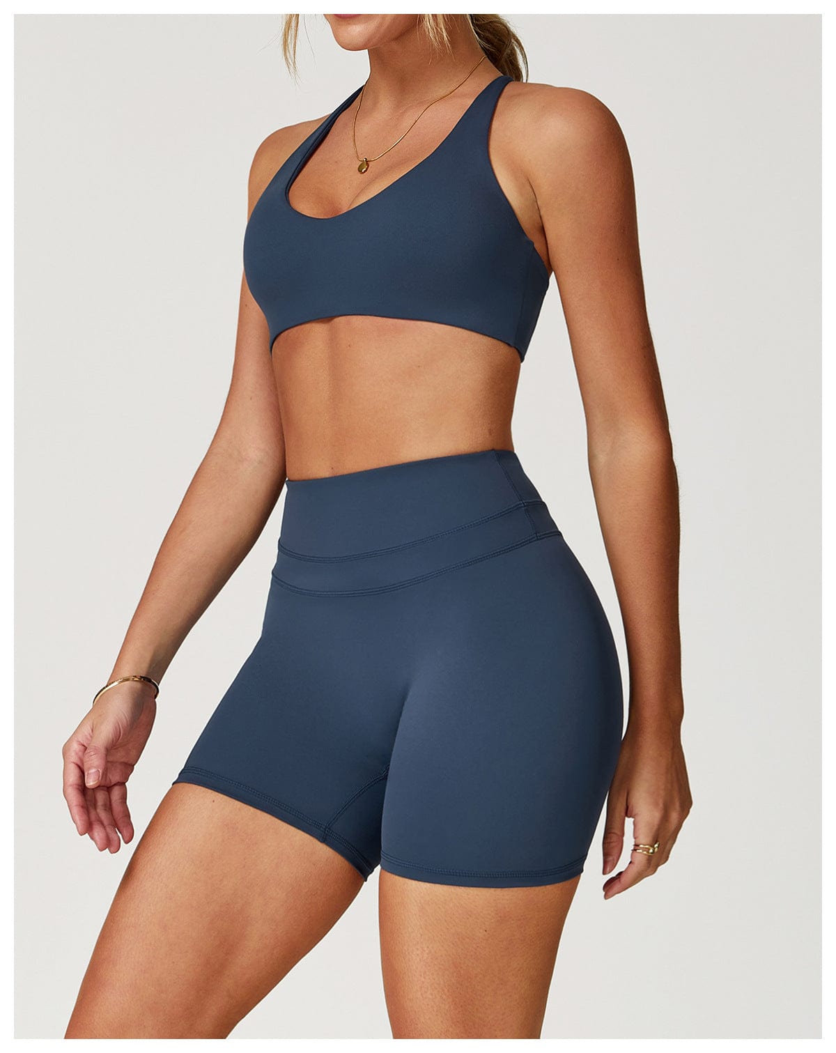 Women Support Sports Yoga Bra with Adjustable Cross Shoulder Straps