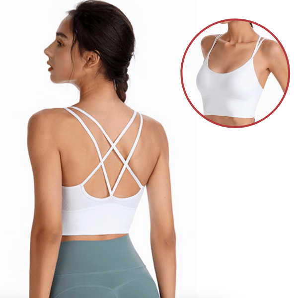 Seamless High Impact Cross Back Sport Bra