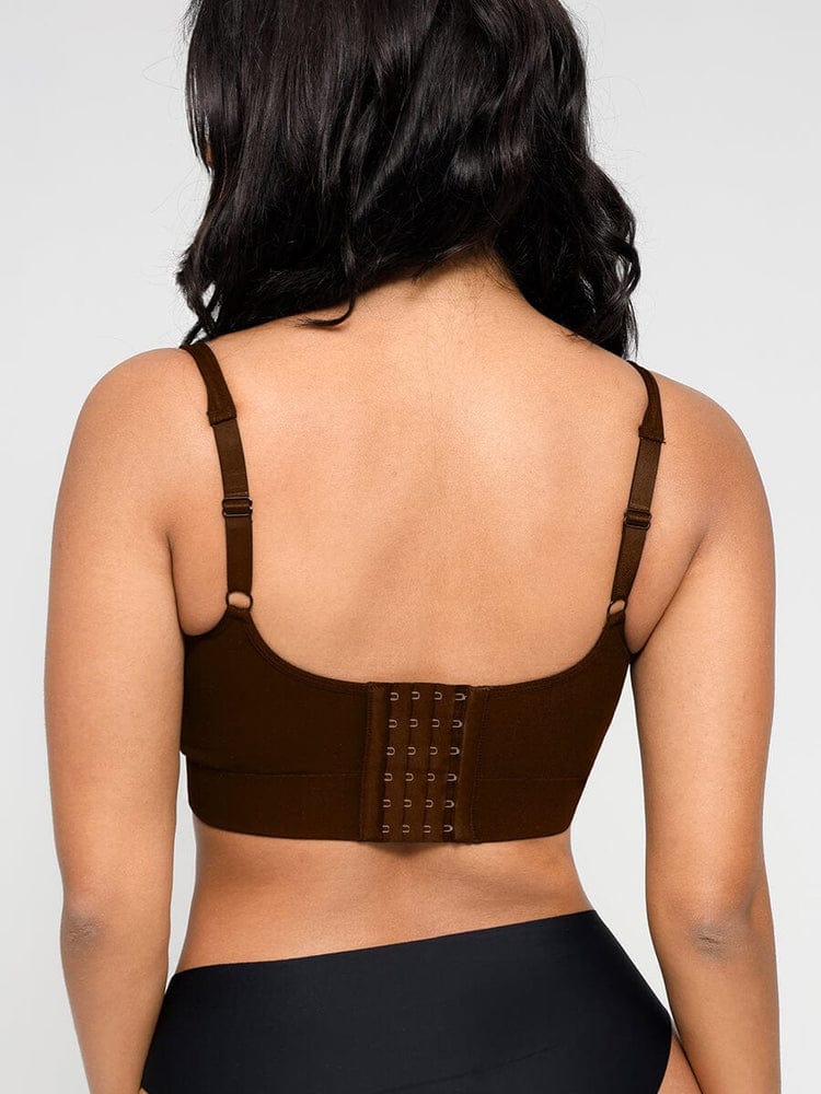 Seamless Push Up Plus Size High Impact Comfortable Bra With Removable Cups