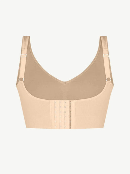 Seamless Push Up Plus Size High Impact Comfortable Bra With Removable Cups