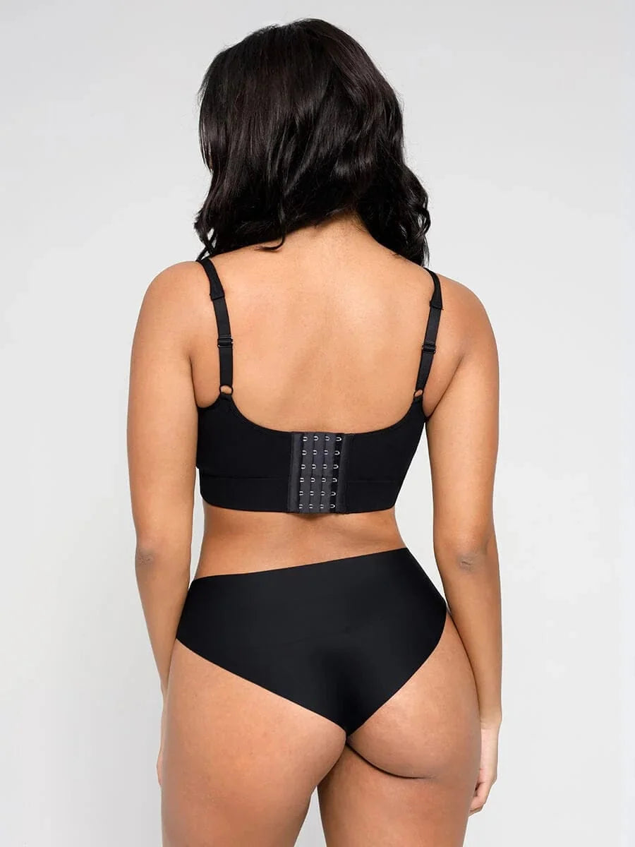 Seamless Push Up Plus Size High Impact Comfortable Bra With Removable Cups