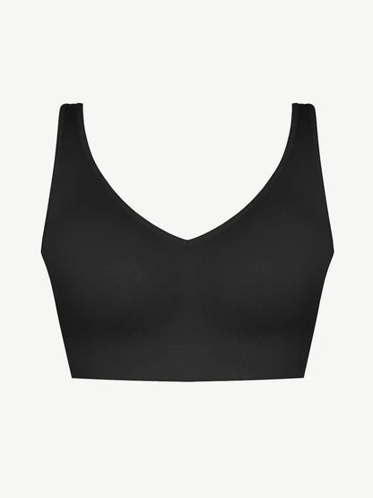 Seamless Push Up Plus Size High Impact Comfortable Bra With Removable Cups