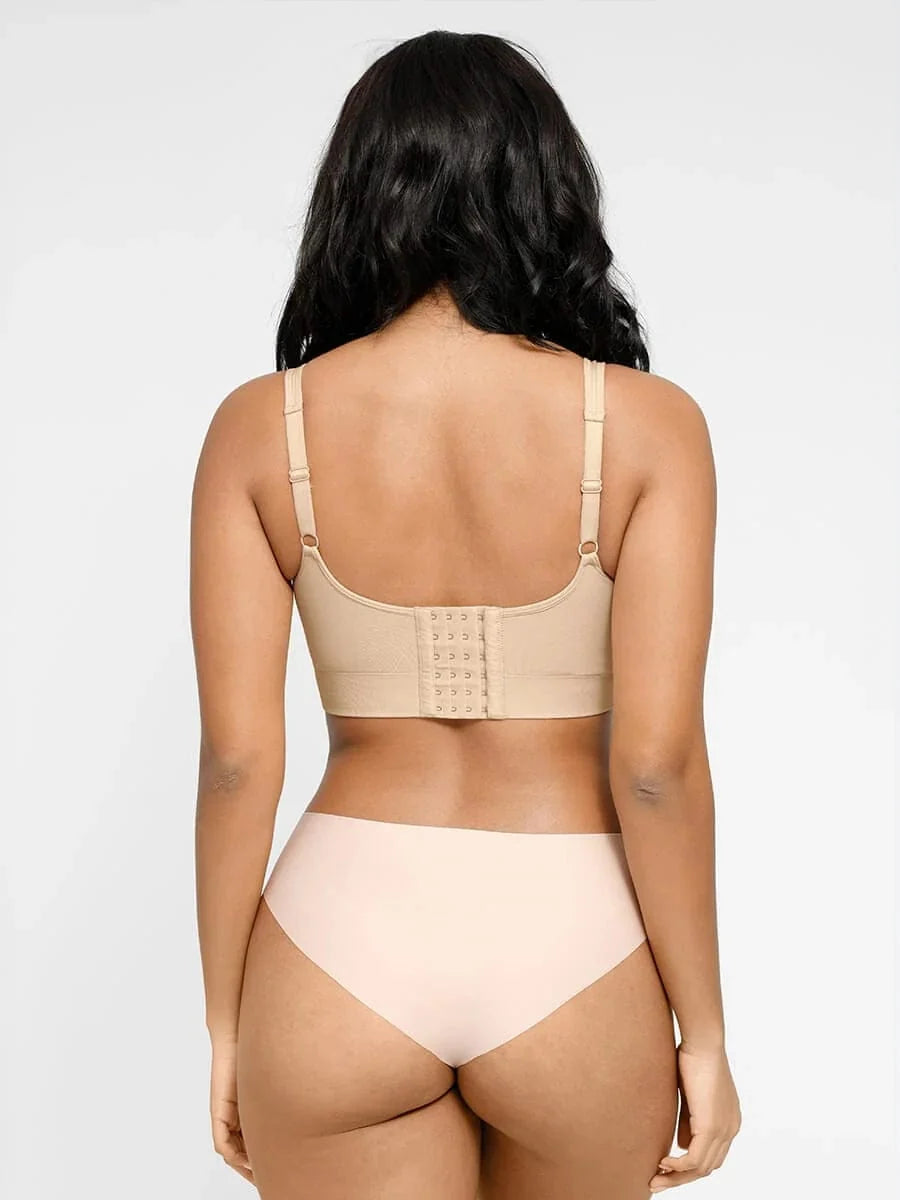 Seamless Push Up Plus Size High Impact Comfortable Bra With Removable Cups