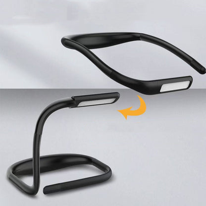 LED Portable Neck Reading USB Rechargeable Student Learning Eye Care Desk Lamp