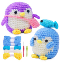 Penguin Purple Blue 2