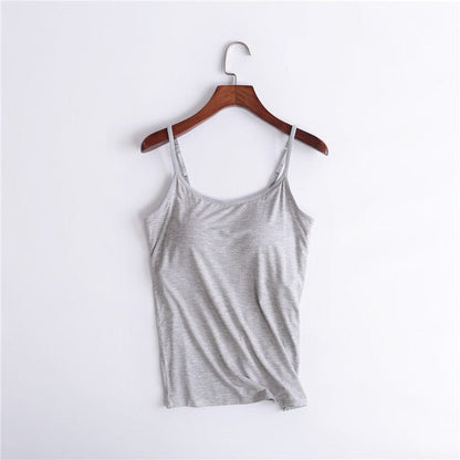 Camisole Shapewear Tank Top With Built-In-Bra