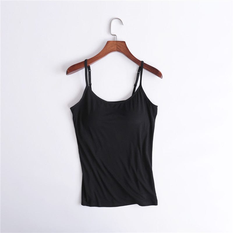Camisole Shapewear Tank Top With Built-In-Bra