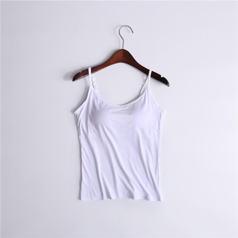 Camisole Shapewear Tank Top With Built-In-Bra