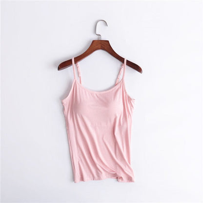 Camisole Shapewear Tank Top With Built-In-Bra