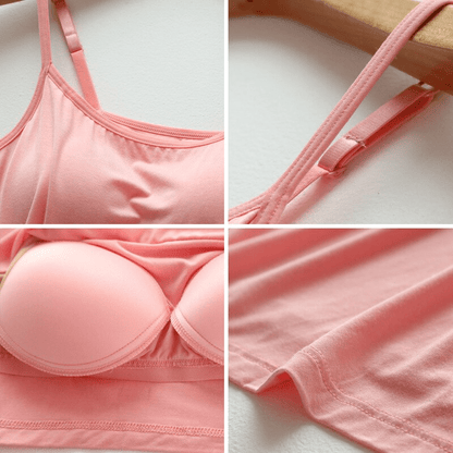 Camisole Shapewear Tank Top With Built-In-Bra