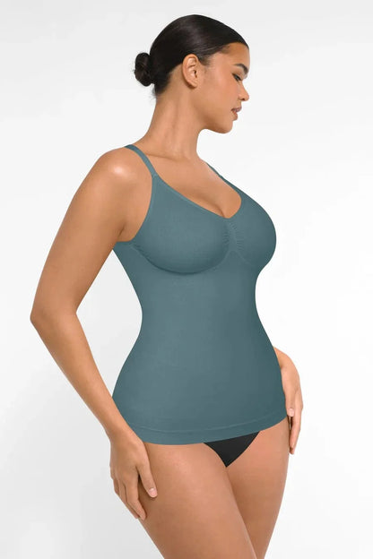 Seamless Tank Top Waist Slimming Tummy Tucker Camisole