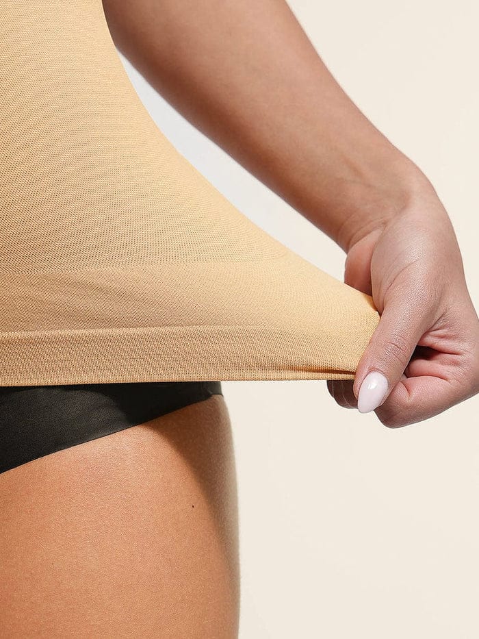 Seamless Shaping Camisole with Bust Support and Waist Slimming