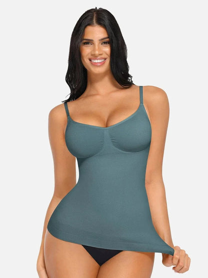 Seamless Tank Top Waist Slimming Tummy Tucker Camisole