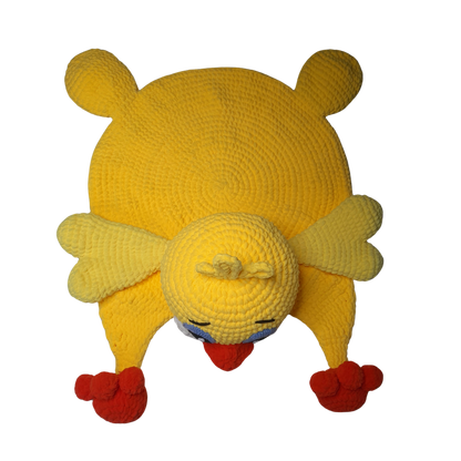 Chick Rug for Kid's Room - Crochet Pattern
