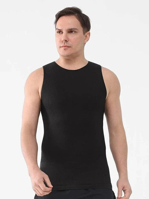 Men's Tummy Control Tank Top Shaping Compression Shirt