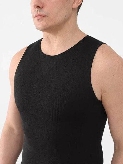 Men's Tummy Control Tank Top Shaping Compression Shirt