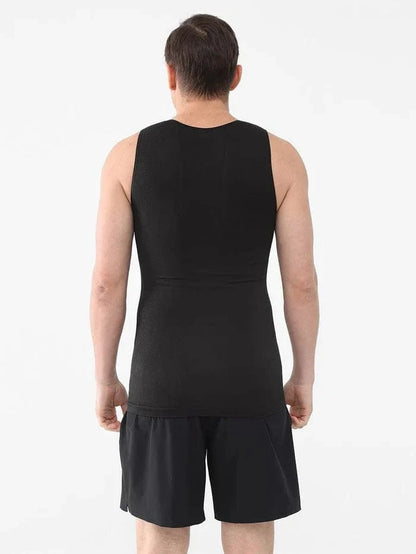 Men's Tummy Control Tank Top Shaping Compression Shirt